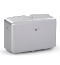 TTH-JTR-021 - PEARL JTR TWIN TOILET ROLL DISPENSER - PLATINUM